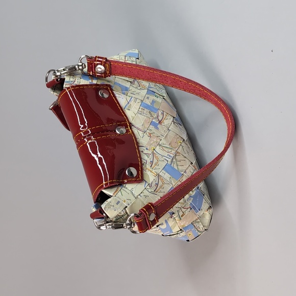 Nagui Ollin Arm Candy New York City Map Purse - Picture 8 of 12